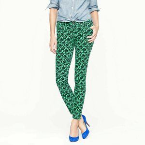 J.CREW Green Navy Toothpick Corduroy pants 26 aj